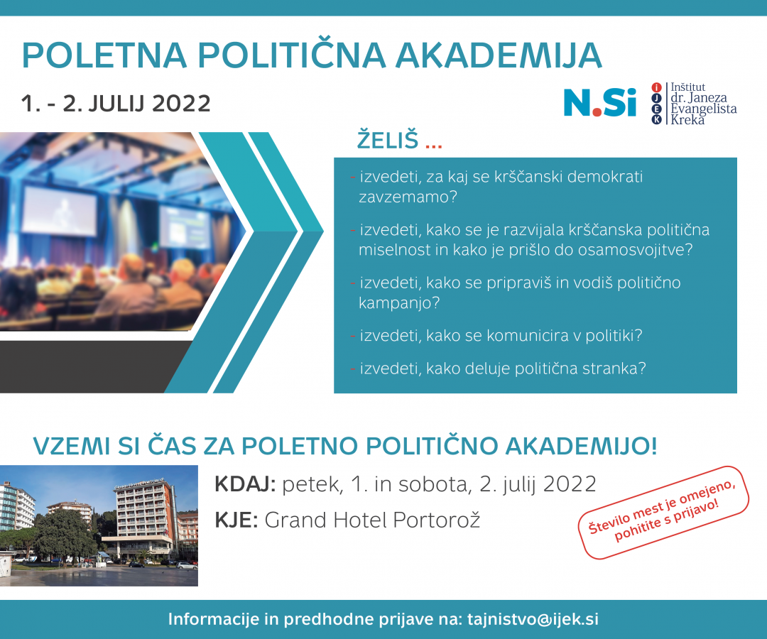 poletna politicna akademija 2022